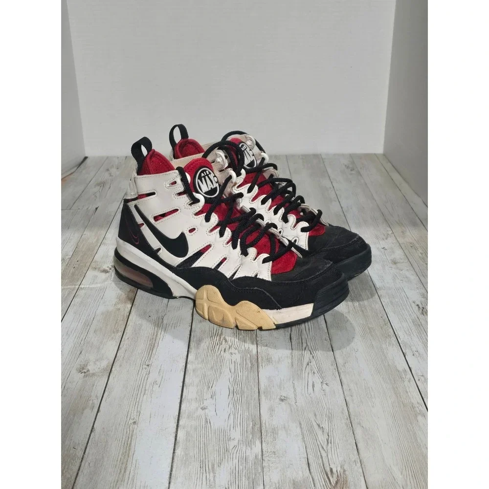 Nike Air Trainer‎ Max 2 94' Size 5.5Y Kids Youth Black, Red, White #443994-101